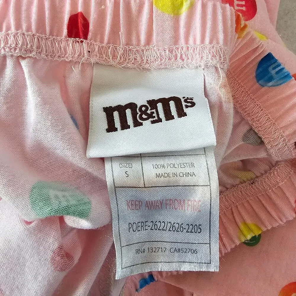 M&M Pajama Set, 3 Piece Bundle, Girls, Size S